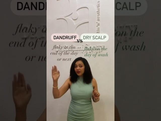 How to differentiate between Dry Scalp & Dandruff