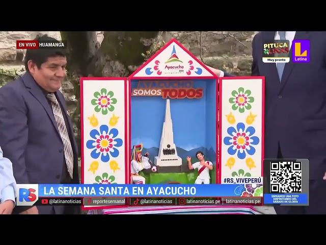 Así se vive la Semana Santa en Ayacucho