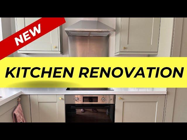 Howdens kitchen - Sage Chilcomb. Our kitchen renovation