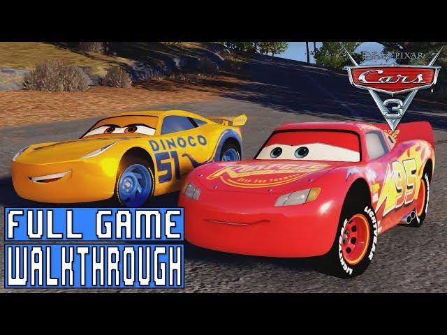 CARS 3 Full Game Walkthrough - No Commentary (#Cars3 Driven to Win Full Game) 2017