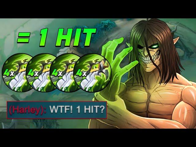 4x BLADE OF DESPAIR on YIN! 1 HIT DELETE (insane damage) - Mobile Legends