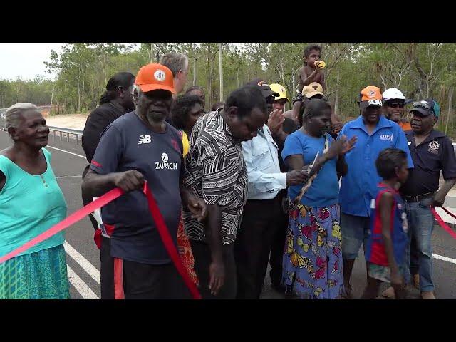 Tiwi Islands upgraded road works projects NEWS