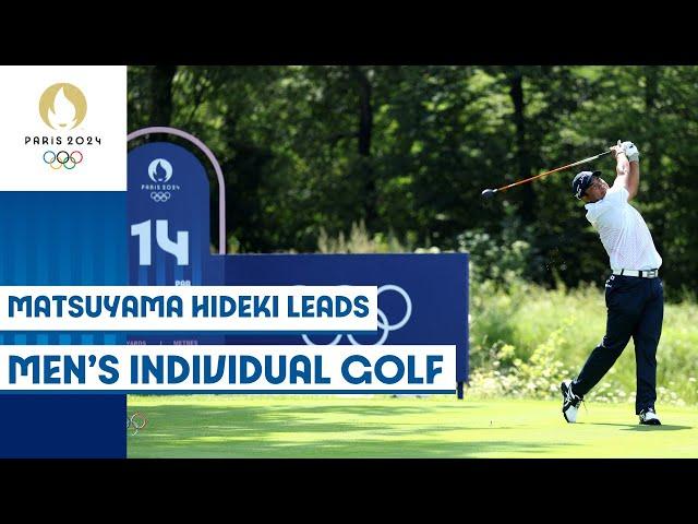  Matsuyama Hideki leads in round 1 | Men's individual golf ️ | Paris 2024 highlights