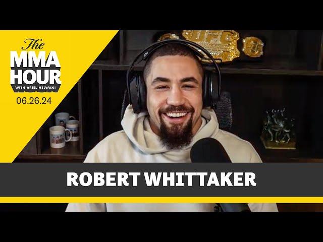 Robert Whittaker Rules Himself Out of UFC 305, Describes Tooth Surgery Before UFC Saudi Arabia