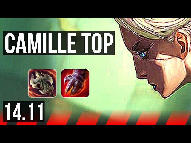 CAMILLE vs DARIUS (TOP) | 7/1/5, 600+ games, Dominating | EUW Master | 14.11