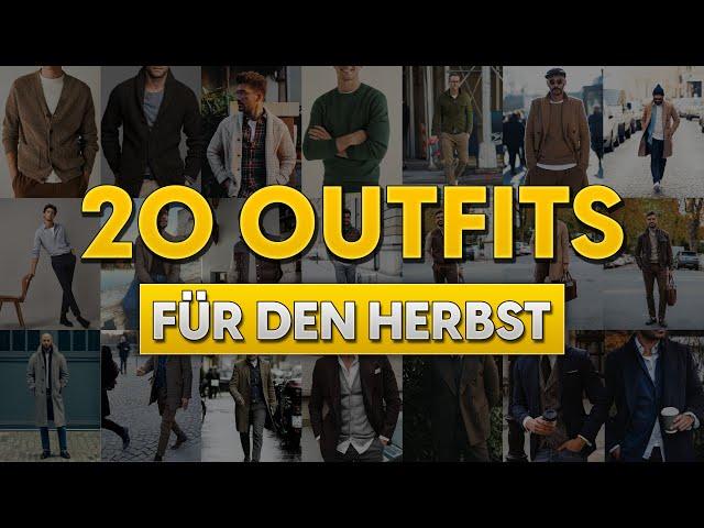 20 Outfits für den Herbst: Das Einmaleins des Layering | Stylingtipps für Männer