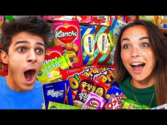 Americans Try Korean Snacks For The First Time!