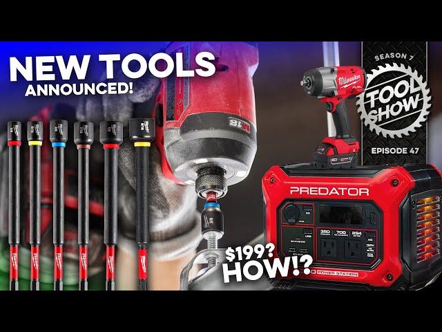 NEW Power Tools from Milwaukee and Harbor Freight were just announced!