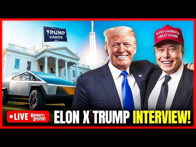  HISTORY: Trump LIVE With Elon Musk Right Now! The Triumphant Return to X | Watch LIVE With Us NOW