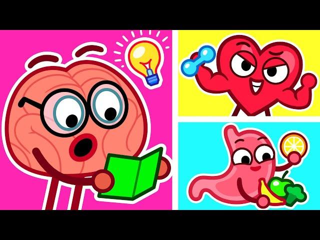 Discover Your Body!  Learning Body Parts with Pit & Penny 