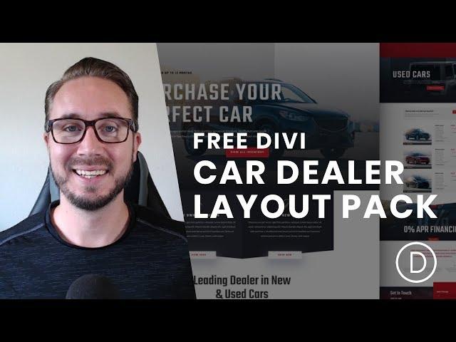 Get a FREE Car Dealer Layout Pack for Divi