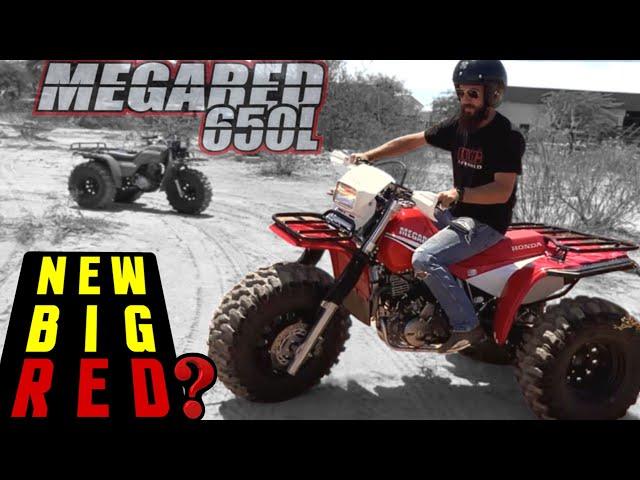 The Modern BIG RED Is finished !!  HONDA XR650L Trike Build Part 4