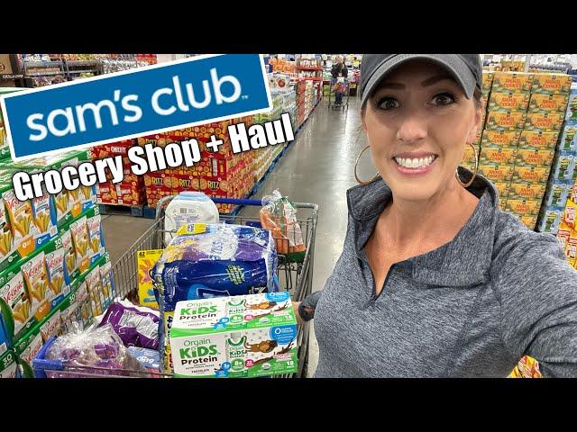 Sam's Club GROCERY HAUL || GROCERY HAUL Shop with ME!!