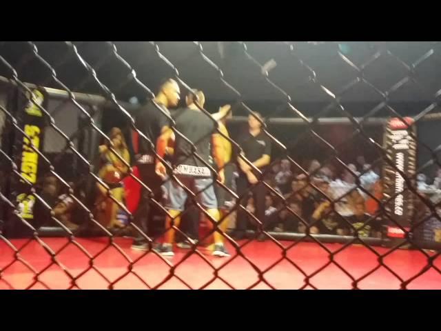 Asomua Saili - MUAY THAI SAMOA (Gladiator Cage Fight Sydney 2014)