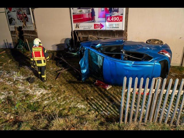 Schwerer Unfall auf Bundesstraße bei Falkenstein