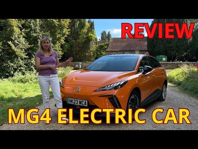 Car Review: See what I thought of the MG4 Electric Car