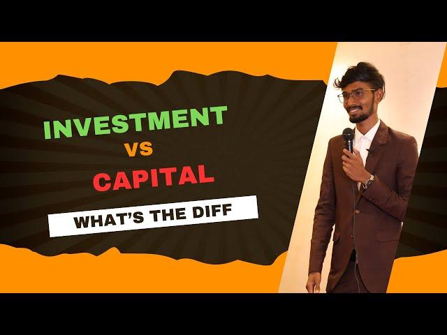 Investment vs Capital | Trading Secrets Tamil