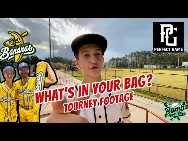 Perfect Game USA | WHATS IN YOUR BAG? | Savannah Banana footage | Dingers