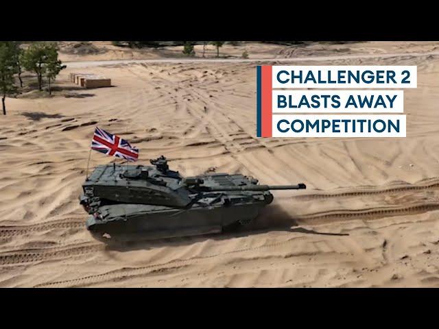 UK's Challenger 2 triumphs in Nato tank competition