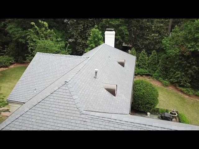 DaVinci Mulit-Width Synthetic Slate Roof Atlanta