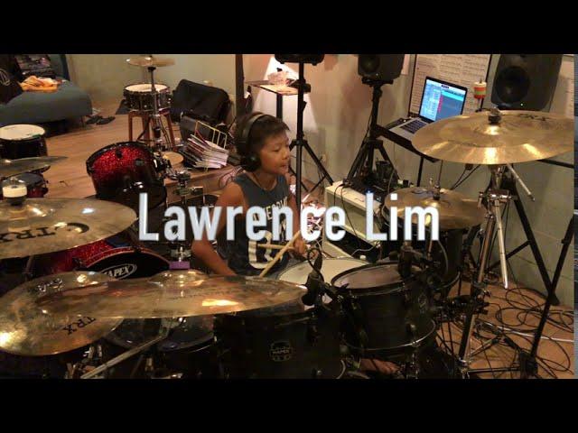 Lawrence Lim drumming to Salsa for Three by Tony Robinson.