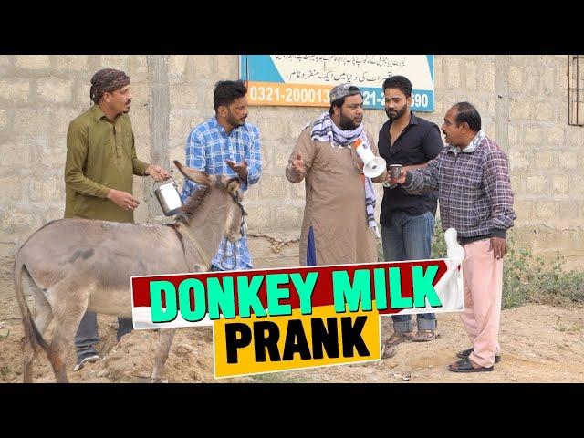 | Donkey Milk Prank | By Nadir Ali & Team in | P4 Pakao | 2022