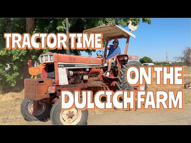 It’s all about TRACTORS with DULCICH! International Harvester 766, 1066, a NH TN95FA and a IH 686