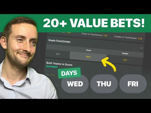 Football Predictions for Today and Value Bets for Over 1.5 Goals (How To Guide)