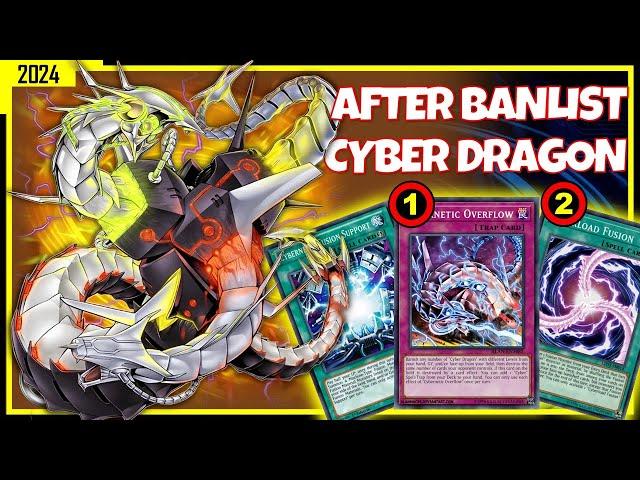 CYBER DRAGON DECK AFTER POST BANLIST | Android Gameplay July 2024 | Yugioh Duel Links