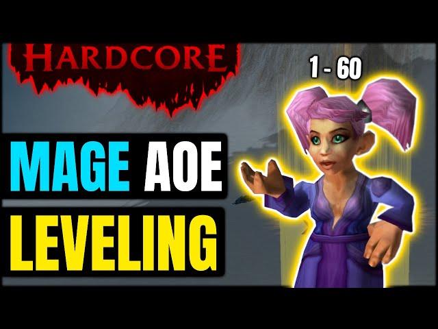 Mage AOE Leveling Guide 1-60 in Hardcore Classic WoW