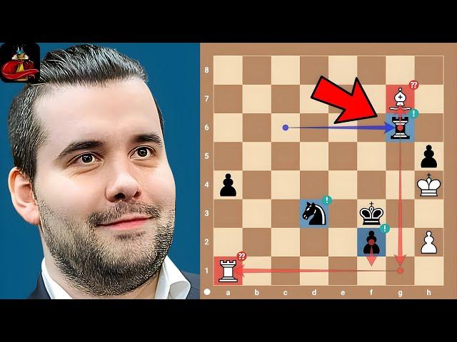 Nepomniachtchi's Brilliant Endgame vs Caruana | Grand Chess Tour 2024