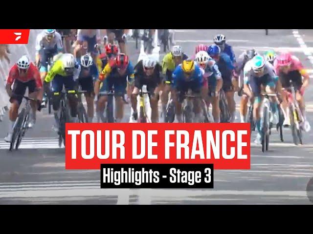 Tour de France 2024 Stage 3 Highlights