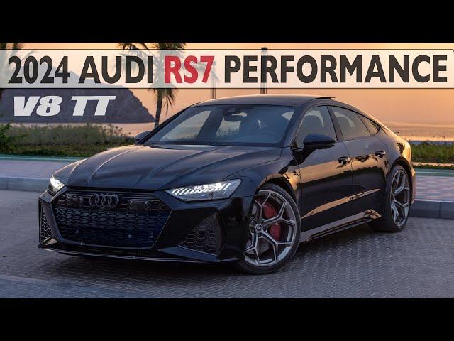 THE BEST? 2024 AUDI RS7 PERFORMANCE 630HP MOUNTAIN DRIVE - Sounds, launches, accelerations and more