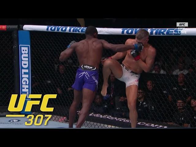 Joaquin Buckley knocks out Stephen Thompson on UFC 307 prelims | ESPN MMA