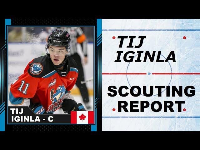 TIJ IGINLA Highlights | 2024 NHL Draft