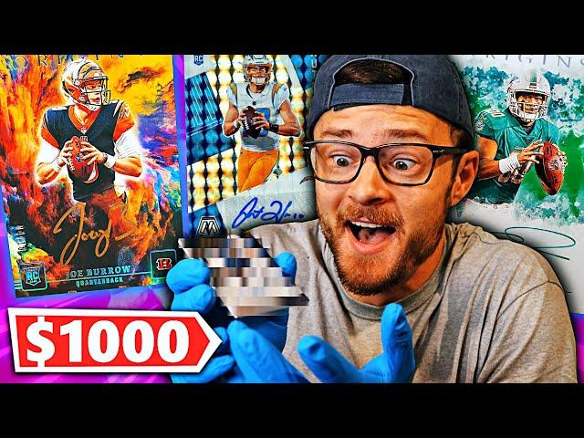 I DID A $1000 FOOTBALL PACK OPENING AND THINGS GOT OUT OF HAND..