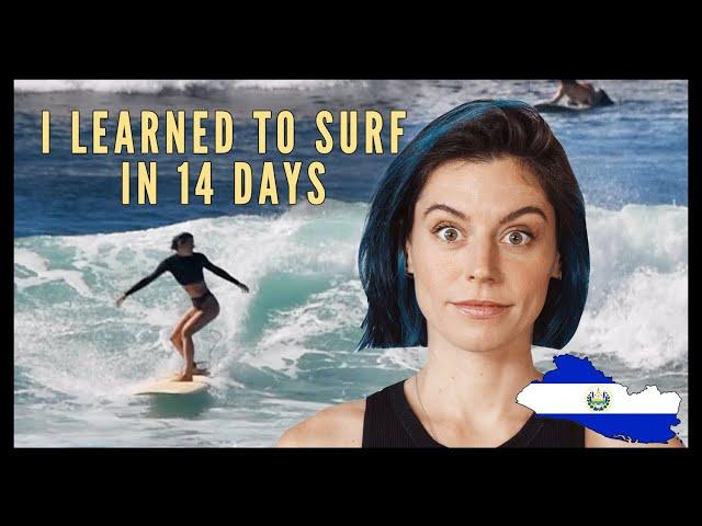I learned to surf in 14 days