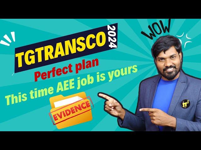 Get Ready for TGTRANSCO AEE (Electrical)-2024-25 | Preparation Plan to Crack the job