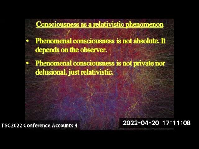 TSC2022 - Concurrent 9 -  Space, time and consciousness 1
