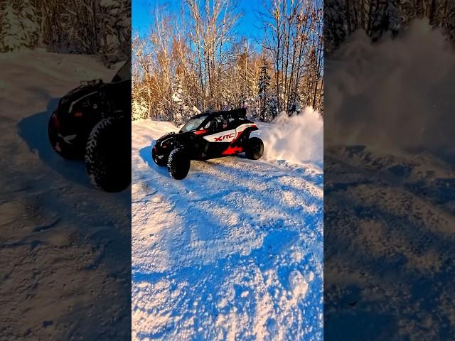 #canam  Maverick X3 XRC Snow Fun #canamoffroad #canadianprovince #offroad #novascotia