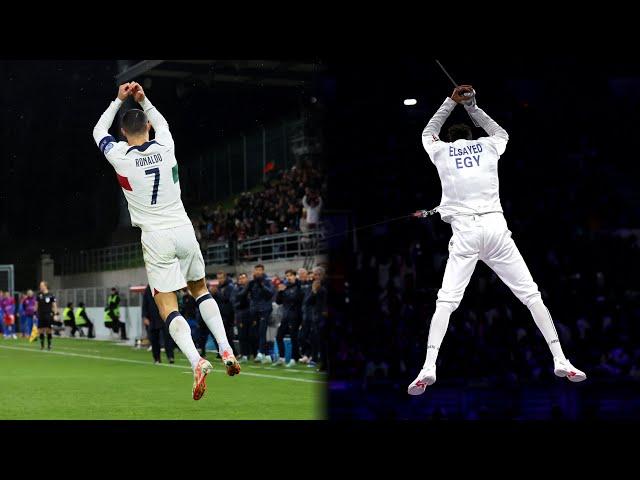 "Cristiano Ronaldo is an inspirational athlete" Elsayed on his celebration｜Egypt｜Paris 2024｜Olympics