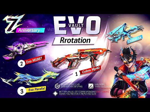 Next Evo Vault Event, Cobra Mp40 Return | Free Fire New Event| Ff New Event |New Event Free Fire