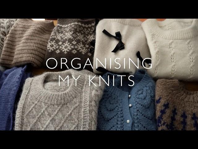 Organising All My Hand Knits