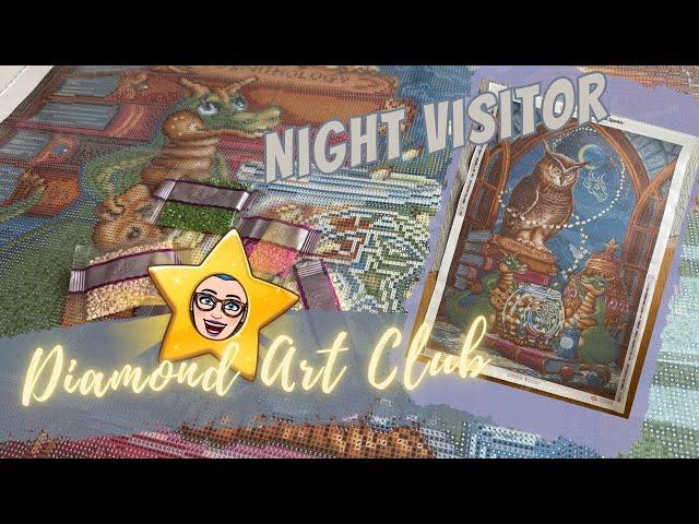  DAC Sneak Peek (First Look)| I „ Night Visitor“ von Randal Spangler | Diamond Art Club Unboxing