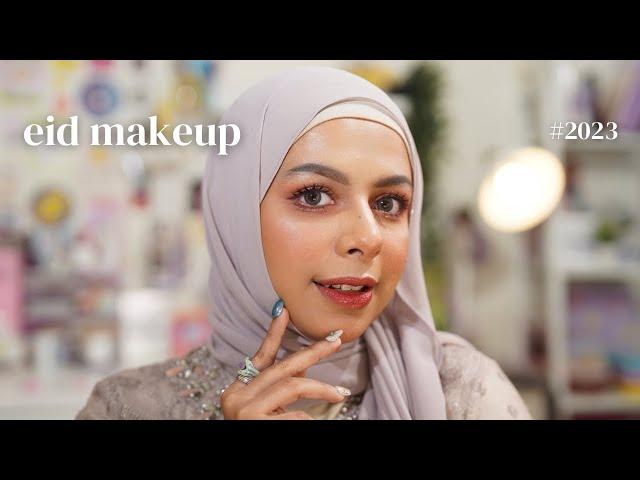 2023 eid makeup tutorial ⋆˚˖° #douyin inspired makeup | makeup lebaran (eng sub)