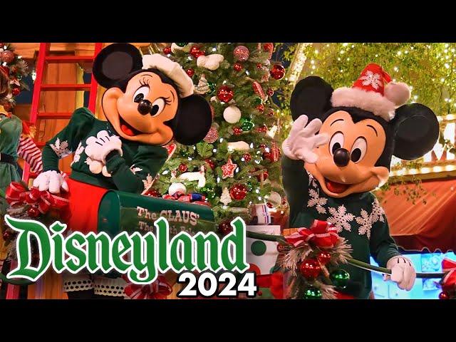A Christmas Fantasy Parade Disneyland at Night - Full Show [4K POV]