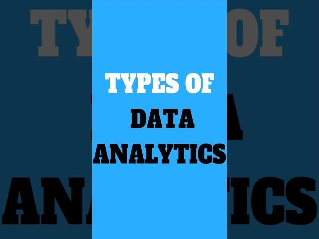 Types of Data Analytics by taik18