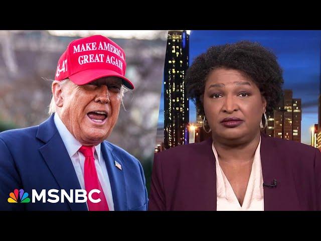 Stacey Abrams blasts Trump tariff whiplash: It's ‘like a Ponzi scheme’