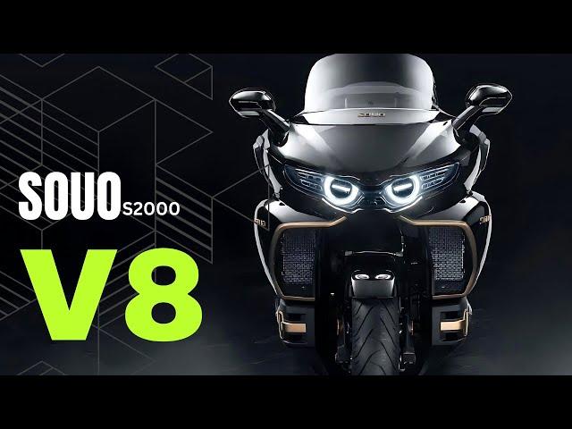 Great Wall Souo S2000 Unveils Got 8-Speed V8 Engine to Surpass Honda Goldwing