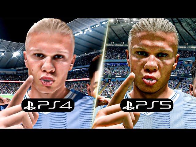 EA FC 24 PS5 vs PS4 Comparison! (Gameplay, Graphics, Player Animation, and more!)